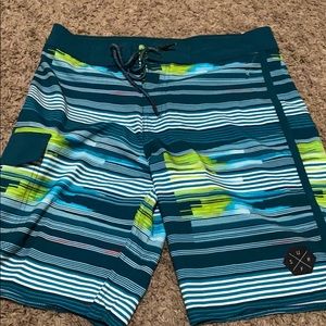 surf shorts made by george